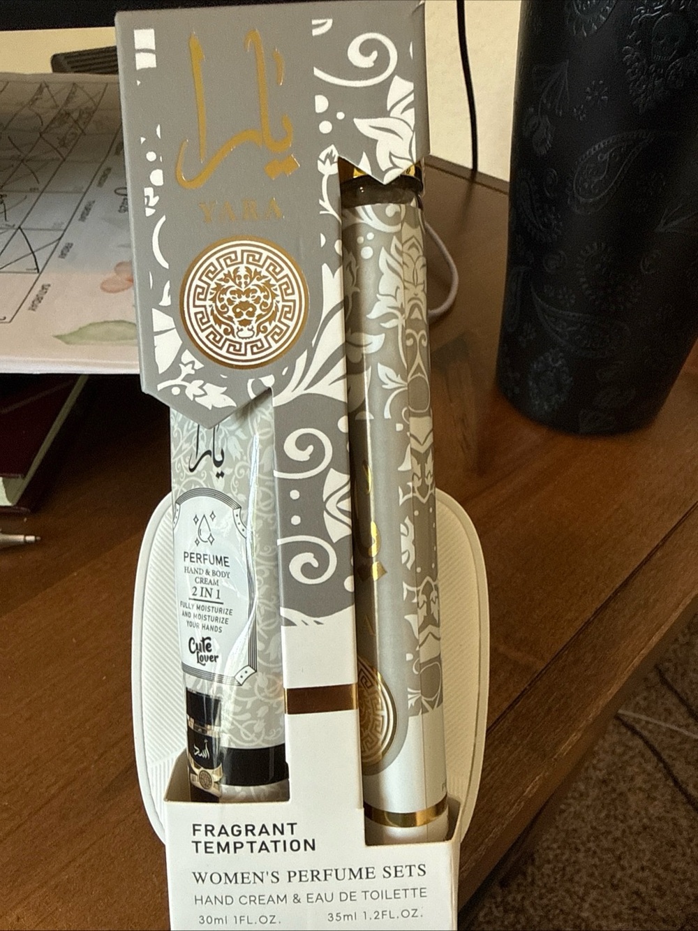 a Yara Fragrant Temptation 2-in-1 Perfume Set by the brand Cute Lover.